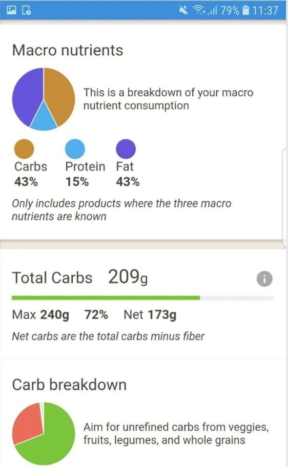 aplicaciones ejercicio android fooducate app1 610x990