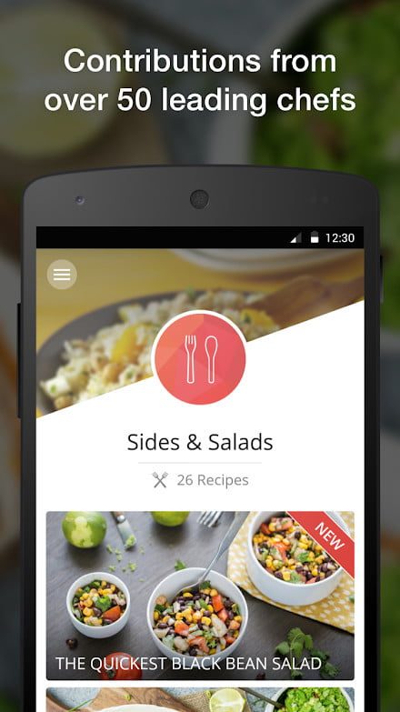 Forks Over Knives, una de las mejores aplicaciones de recetas de cocina