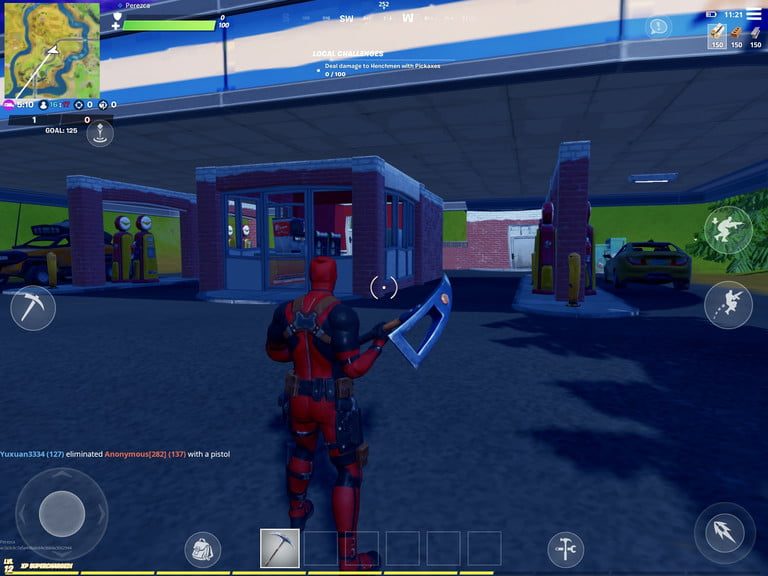 La gasolinera en Fortnite