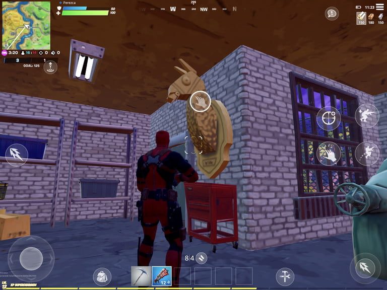La llama de oro de Midas en Fortnite