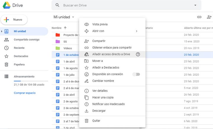 Trucos de Google Drive