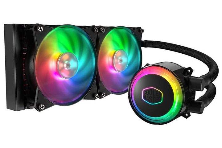 Enfriador Cooler Master MasterLiquid ML240R RGB, el mejor ventilador de CPU RGB