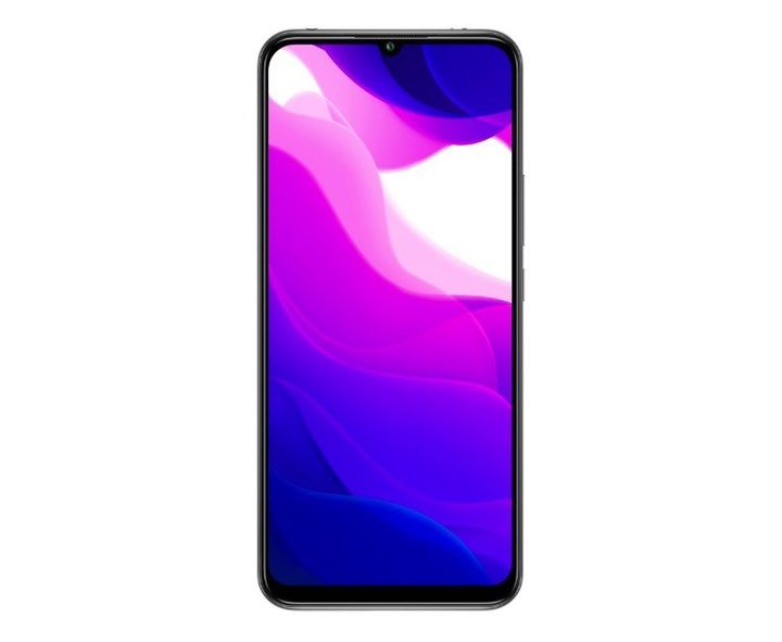 Xiaomi Mi 10 Lite 5G sobre fondo blanco