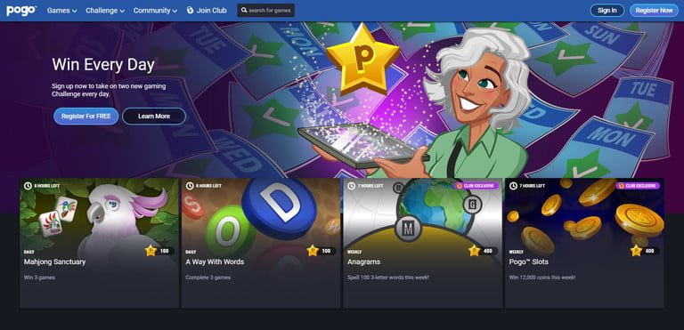 Pogo Games, uno de los mejores sitios de juegos online