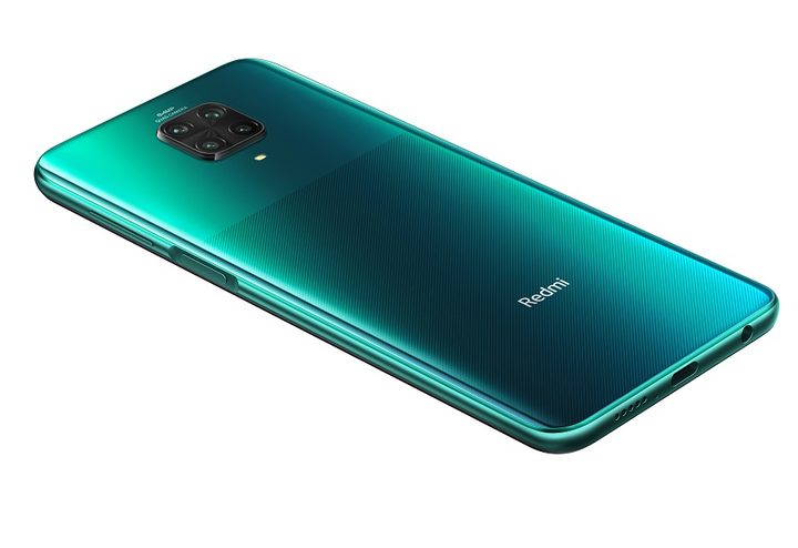 telefono redmi note 9 pro de color verde