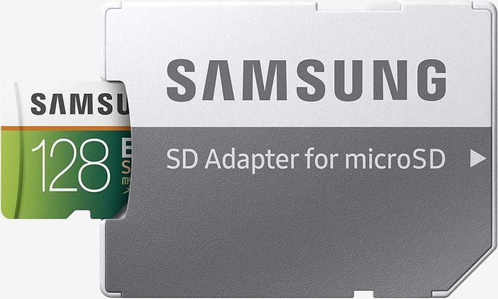 Samsung 128GB MicroSDXC EVO Select with Adapter