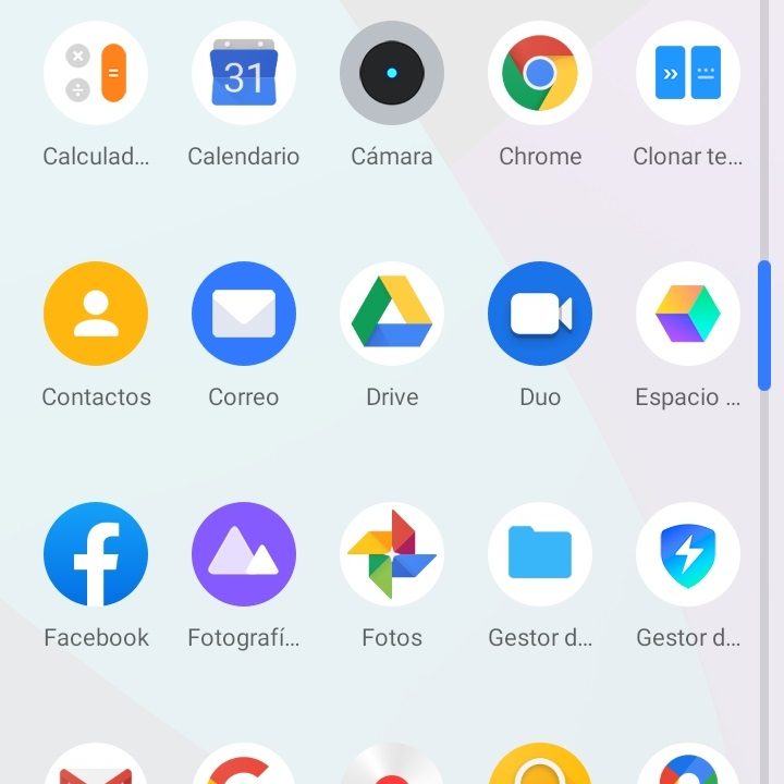 revision realme 6i screenshot aplicaciones