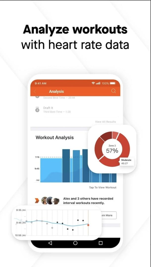 aplicaciones ejercicio android strava fitness app android1 610x1082