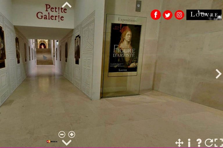 Tour virtual en el Louvre
