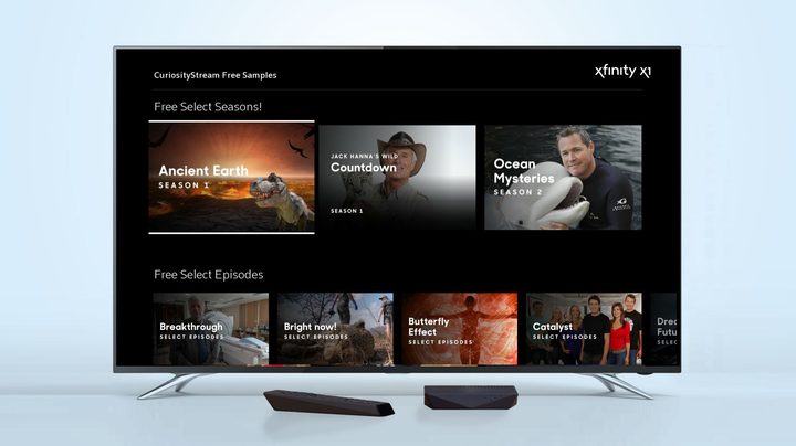 X1 Free Preview Curiosity Stream