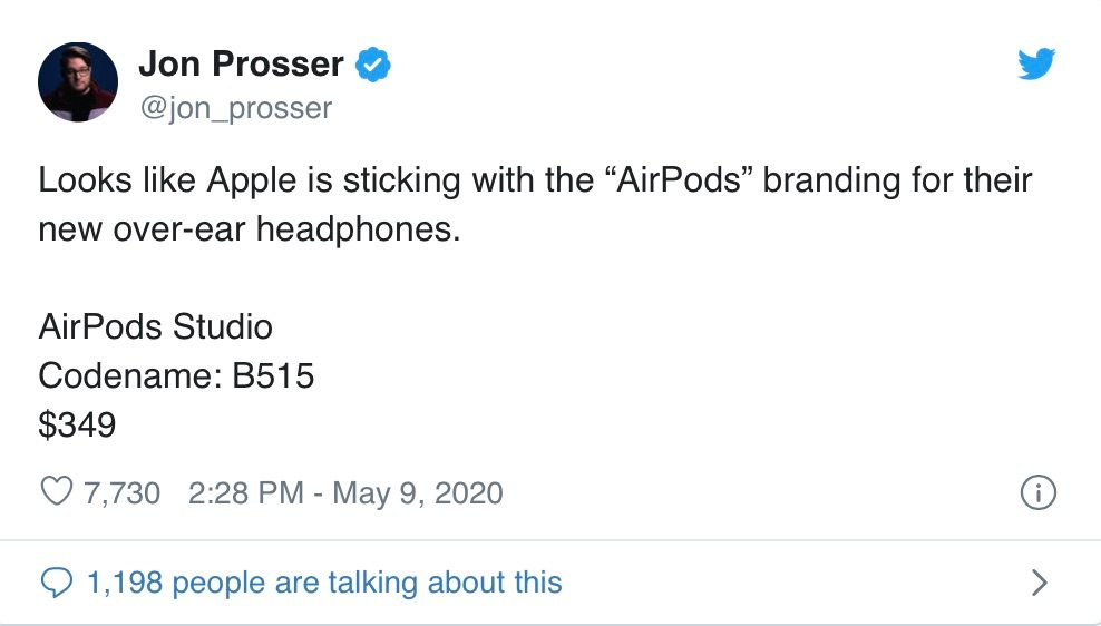 AirPods Studio precio