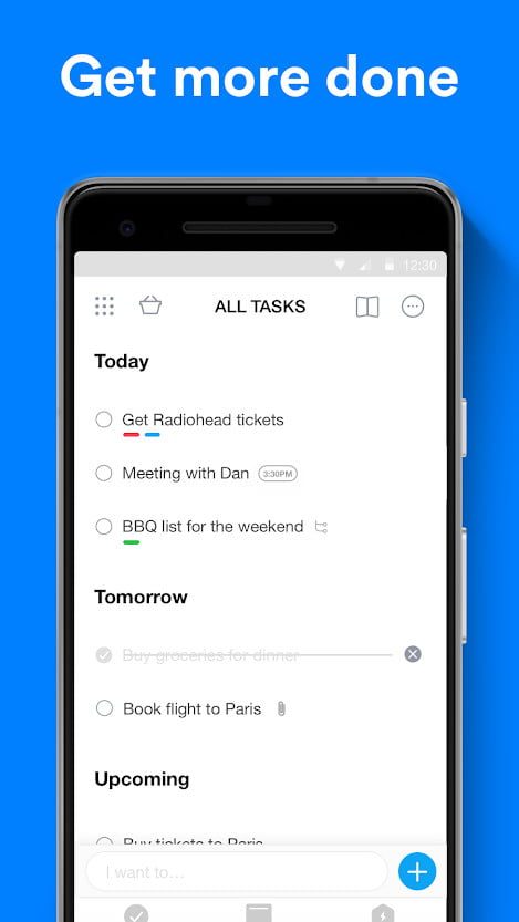 Any.do, una de las mejores apps para tomar notas