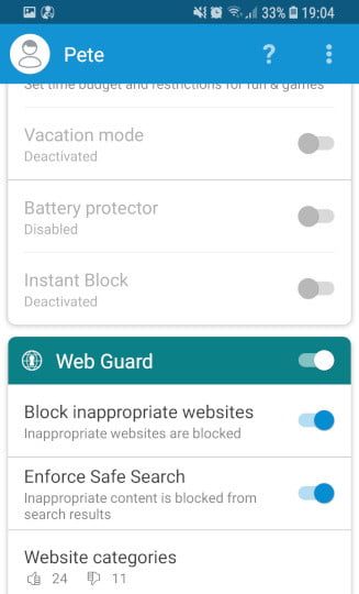mejores aplicaciones de control parental eset2