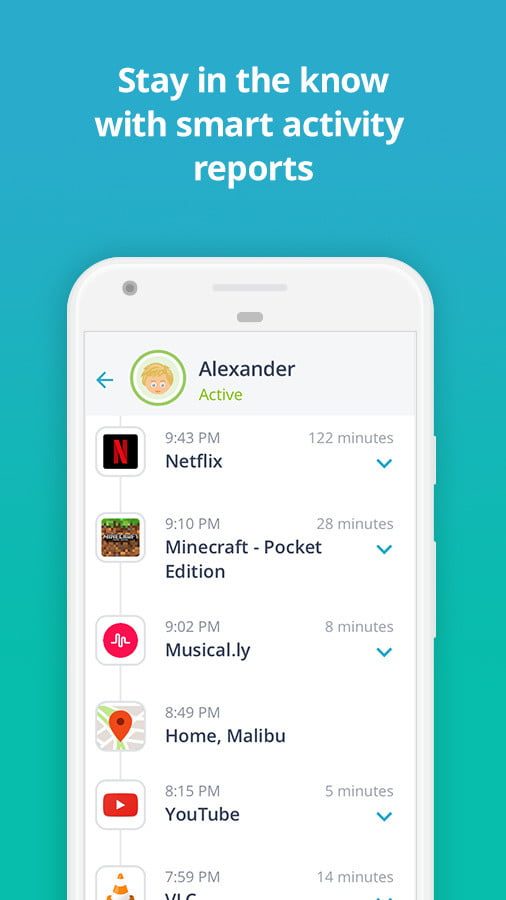 mejores aplicaciones de control parental qustodio3