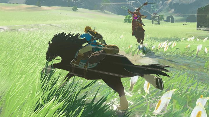 Pantalla del juego The Legend of Zelda: Breath of the Wild, uno de los mejores juegos para Wii U de todos los tiempos
