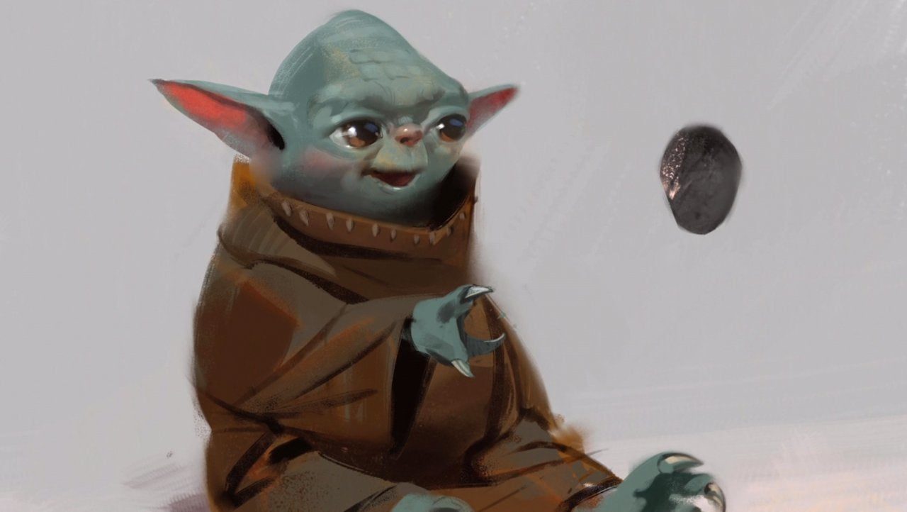 Un dise&ntilde;o conceptual del Baby Yoda