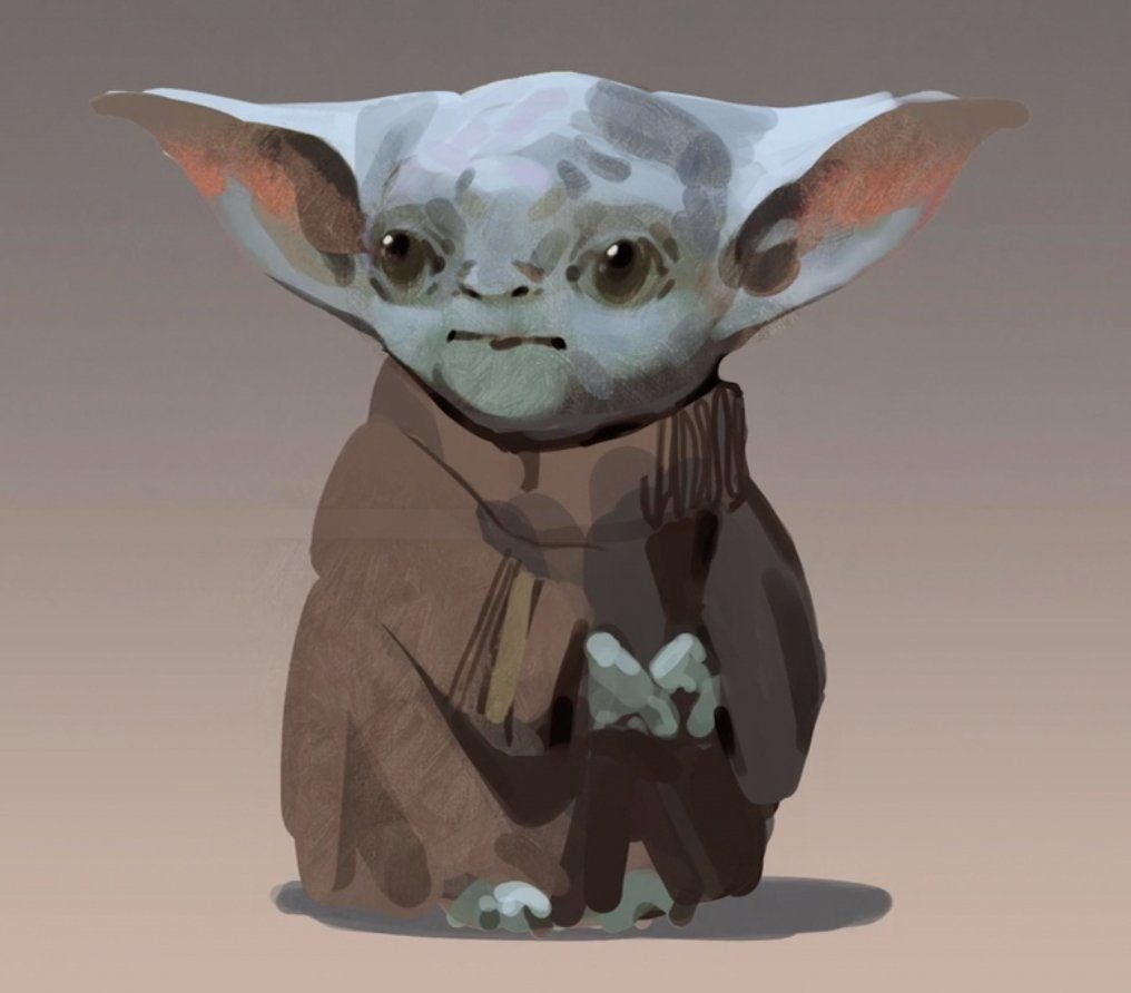Un dise&ntilde;o conceptual del Baby Yoda