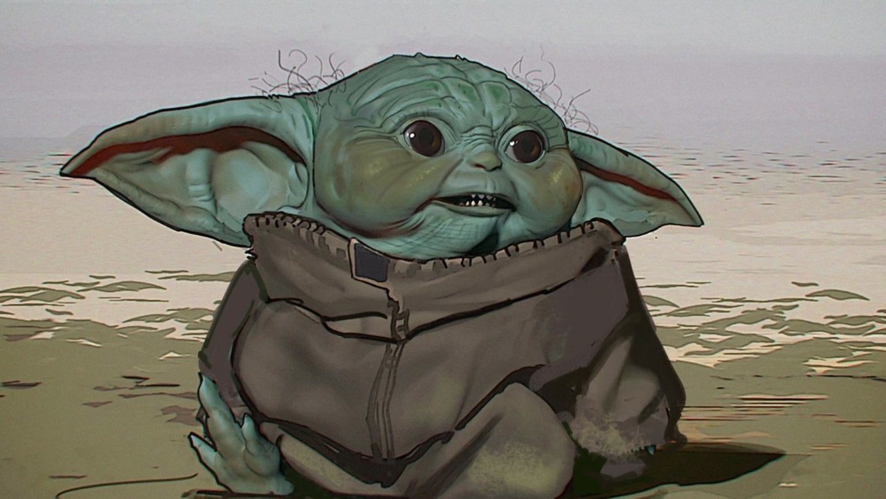 Un dise&ntilde;o conceptual del Baby Yoda