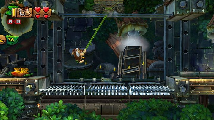 Pantalla del juego Donkey Kong Country: Tropical Freeze, uno de los mejores juegos para Wii U de todos los tiempos