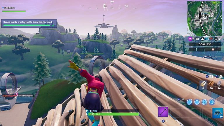 Las construcciones en Fortnite