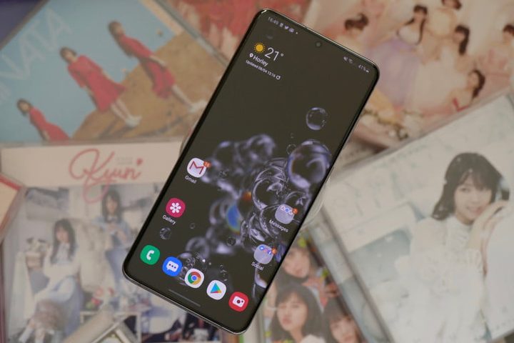 Pantalla del Galaxy S20 Plus