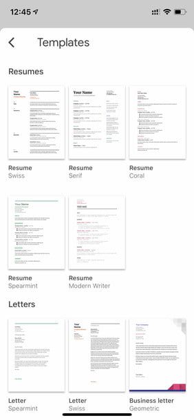 Google Docs una de las mejores aplicaciones de productividad para para iOS y Android 1