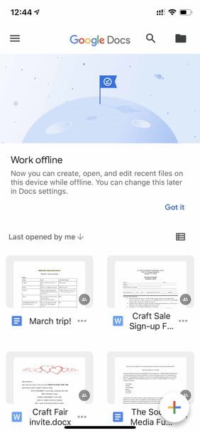 Google Docs una de las mejores aplicaciones de productividad para para iOS y Android 2