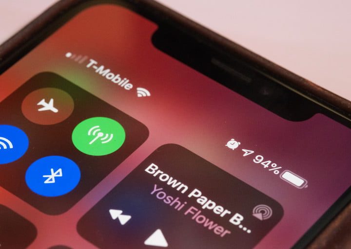 Centro de control iPhone