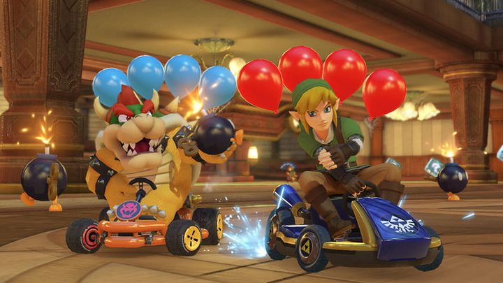 Pantalla del juego Mario Kart 8, uno de los mejores juegos para Wii U de todos los tiempos