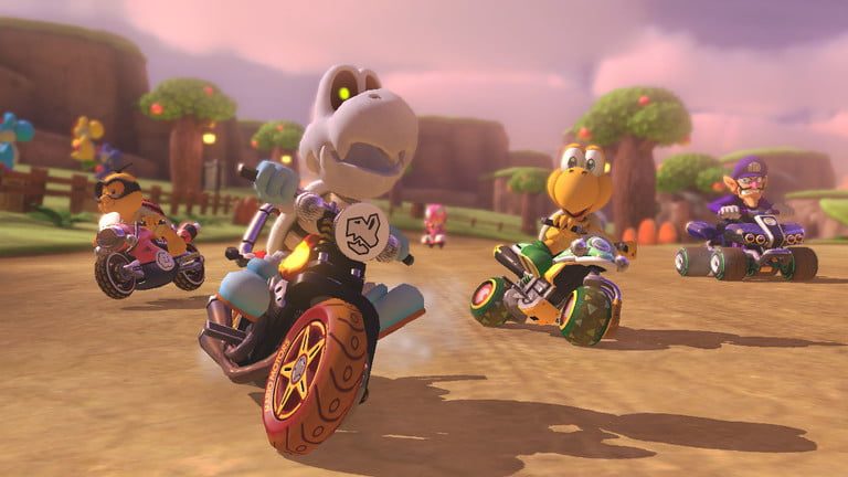 Mario Kart 8 Deluxe, uno de los mejores juegos para jugar en pareja