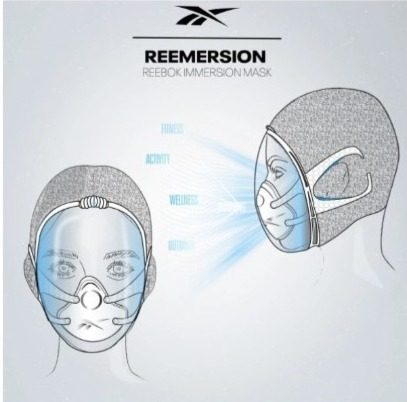 Reebok diseña mascarillas para el COVID-19 y hacer ejercicio