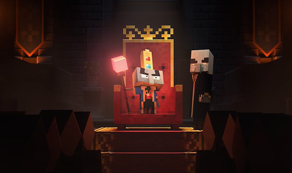 Escena de Minecraft Dungeons