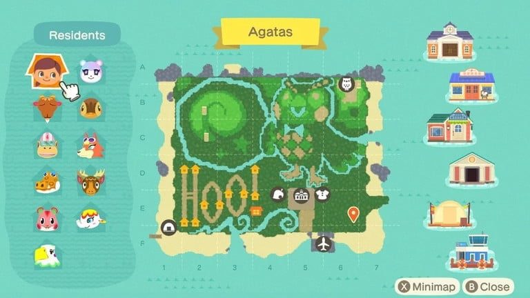 Una isla en Animal Crossing: New Horizons
