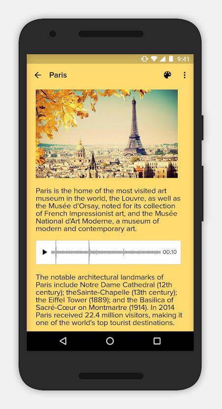 Notebook, una de las mejores apps para tomar notas