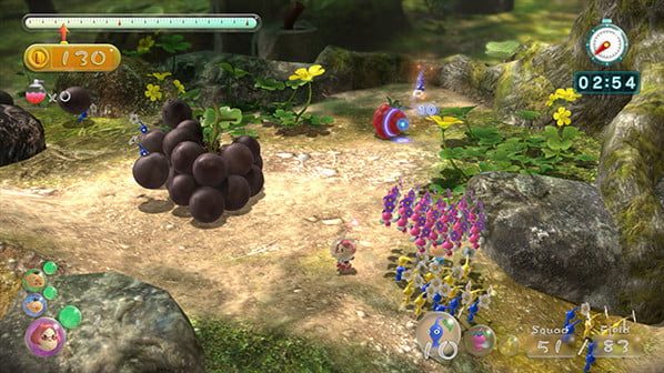 Pantalla del juego Pikmin 3, uno de los mejores juegos para Wii U de todos los tiempos