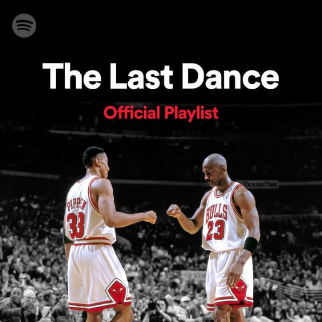 Playlist de Spotify para The Last Dance