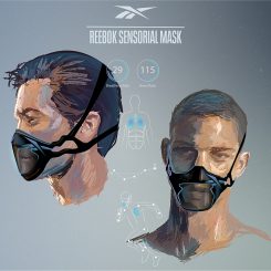Reebok diseña mascarillas para el COVID-19 y hacer ejercicio