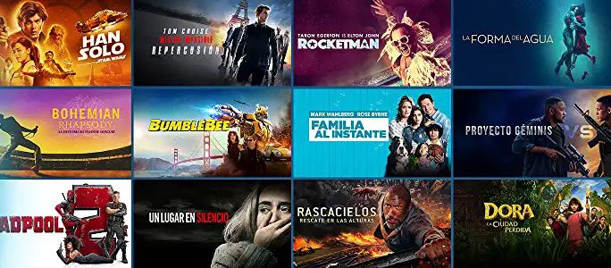 Películas de la Tienda de Prime Video