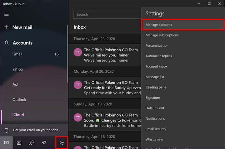 Verificando configuración de Mail