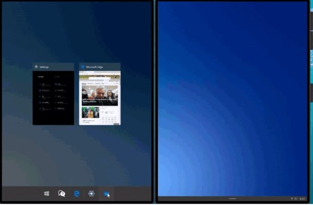 Pantalla de Surface Duo modificando accesos directos 06