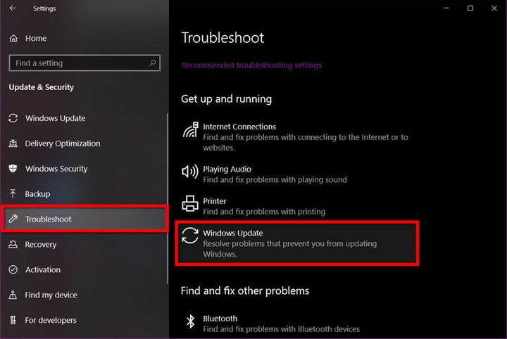 Problemas con Windows Update