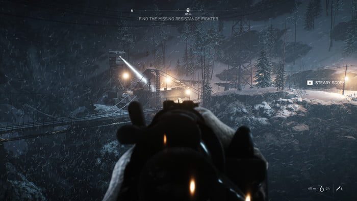 Battlefield V. Misi&oacute;n Nordlys. Trazado de rayos Medio