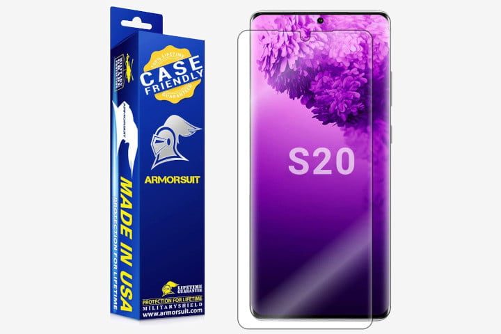 caja de protector de pantalla ArmorSuit Military Shield Screen Protector