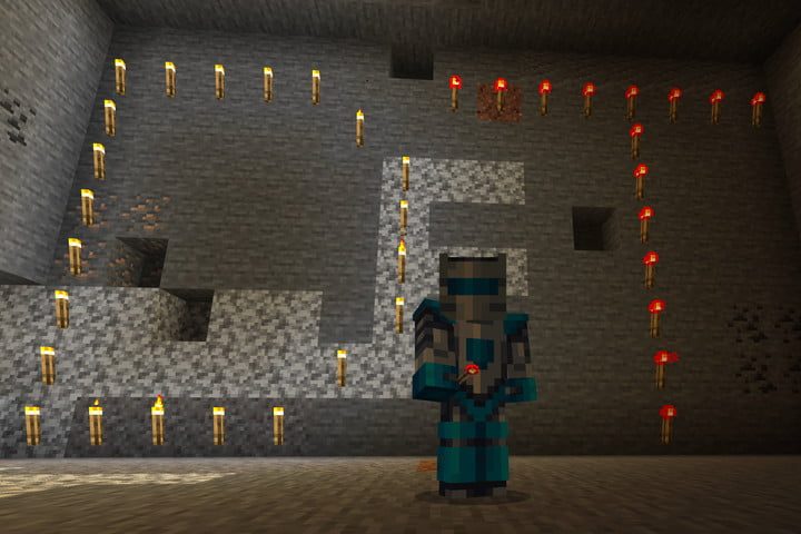 Cómo se hace una antorcha en Minecraft