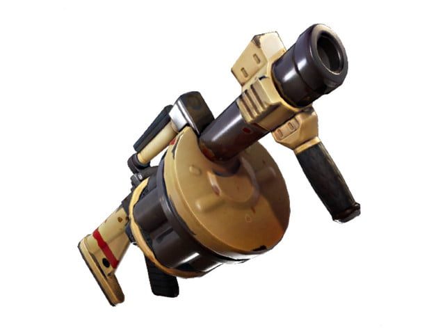 El lanzagranadas, una de las mejores armas en Fortnite