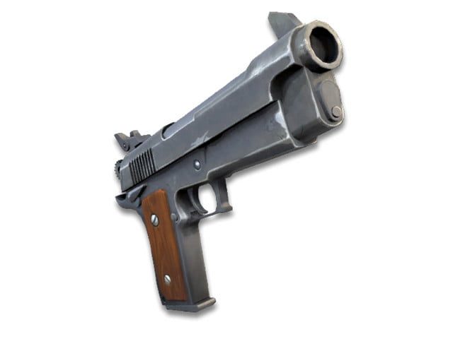 La pistola, una de las mejores armas en Fortnite