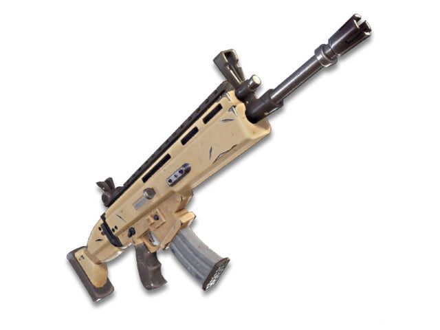 El rifle de asalto, una de las mejores armas en Fortnite
