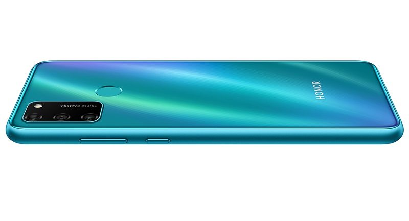 Honor 9A por detrás