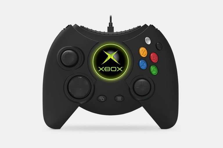 control negro de videojuegos