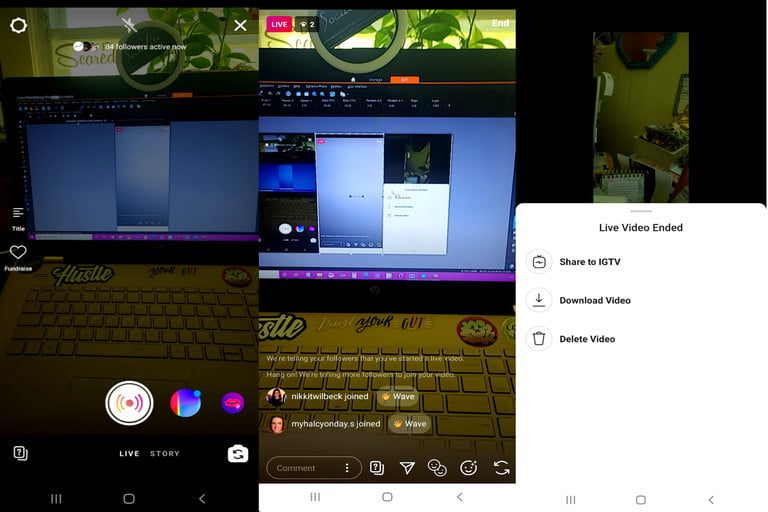 cómo transmitir en vivo en Instagram